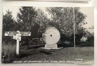 Rppc Real Photo Postcard Grindstone City Michigan Port Austin Pte Aux Barques Mi