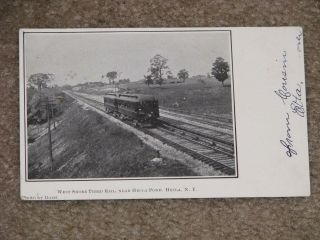 Rppc,  West Shore Third Rail,  Near Hecla Pond,  Hecla,  N.  Y. ,  Vintage Card