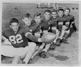Northwestern U. ,  Def.  Line,  Football,  1950,  Gay Interest,  Keddie,  Park,  Macrae,