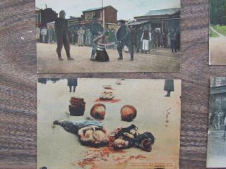 1910 China beheadings postcards and real photographs 6