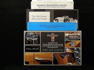 Franklin Complete Paperwork Set - 1948 Chrysler Town & Country Convertible