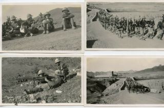 Photo Album Belonged To Border Regt Officer C 1929 - 1932 India Nwft