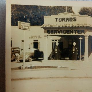 Torres Sevicenter Shell Puerto Rico 1940 Garage Small Photo Black White Ponce 5
