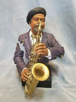 " Sax Appeal " Willitts Designs Sculpture All That Jazz / Art Impressions Series