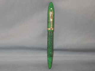 Sheaffer Vintage Balance Fountain Pen Jade Green - Signature Stub Nib