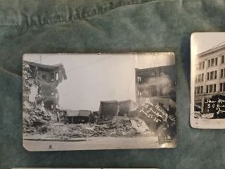 Vintage 13 RPPC Santa Barbara California Earthquake June 25,  1925 8