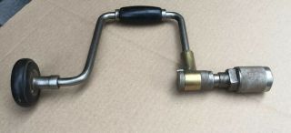 Vintage Yankee Bell System Hand Brace Drill No.  2101 - 10 In