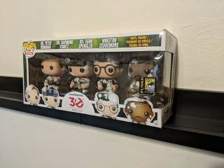 Funko Pop Sdcc Exclusive Ghostbusters Marshmallow 4 Pack