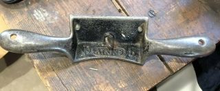 Antique E C Atkins No.  5 Woodworking Scraper W/ Silver Steel Cutter