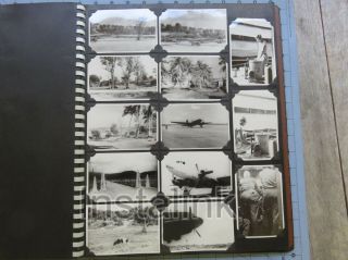 1946 Ww2 Photo Album Japan Guam China Atc Us Army Air Force 220 Photographs