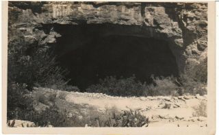 Ca 1920s Ray V Davis Carlsbad Caverns Photo Postcard