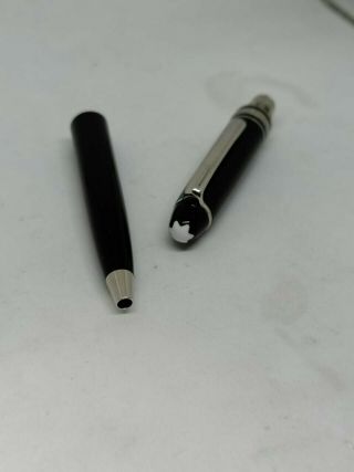M O N T B L A N C Meisterstuck 116 Mozart Black Platinum Mini Ballpoint Pen