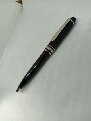 M O N T B L A N C Meisterstuck 116 Mozart Black Platinum Mini Ballpoint Pen 2