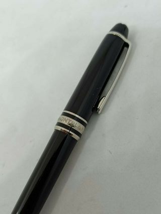 M O N T B L A N C Meisterstuck 116 Mozart Black Platinum Mini Ballpoint Pen 6