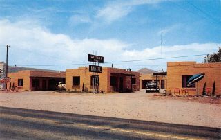 Q23 - 0229,  Western Hills Motel,  Truth Of Consequences,  Nm. ,  Postcard.