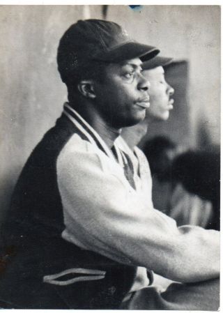 1948 Orig Photo Panama Baseball Hof & Negro League Star Pat Scantlebury