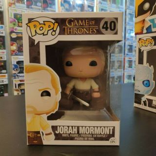 Funko Pop Game Of Thrones 40 Jorah Mormont Rare & Vaulted