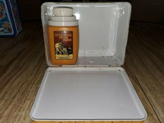 LITTLE HOUSE ON THE PRAIRIE Vintage Metal Lunch Box w/Thermos 1978 C7 - 8 7