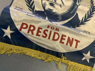 Vintage Franklin D Roosevelt for President Campaign Window Ribbon 6