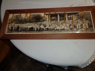Old Picture Bates County,  Mo 2nd Annual Picnic July 13th,  1924 At Swope Park