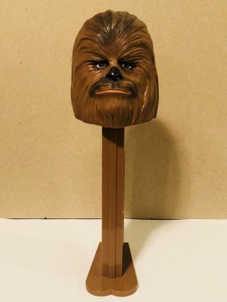 Star Wars Giant Pez Dispenser - Chewbacca Chewy 12 " Tall Plays Music Collectable