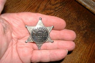 Obsolete 1930’s State Of Illinois Batavia Il Badge -