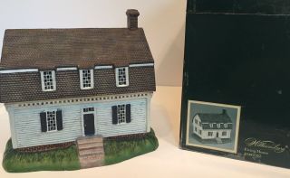 Lang And Wise Colonial Williamsburg Lighted Ewing House 20489707