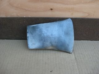 Vintage 3 1/4 Lb.  hard to find Connecticut pattern Keen Kutter axe head. 2