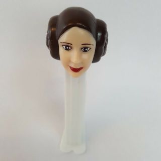 Vintage 1998 Retired Star Wars Princess Leia Pez Dispenser Carrie Fisher