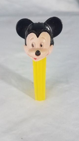Mickey Mouse Vintage Pez Dispensers No Feet