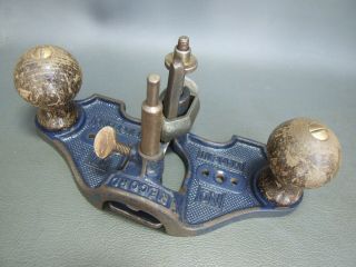 Vintage Router Plane No 071 Old Tool With 1 Cutter By Record