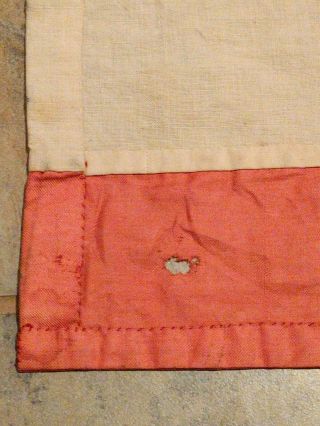 Antique 45 Star American Flag from late 1800 ' s.  Handmade hand sewn. 6