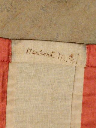 Antique 45 Star American Flag from late 1800 ' s.  Handmade hand sewn. 7
