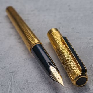 Sailor 1960s 1911 Slim Gold 14k From The Swiss Bank F Nib Fountain Pen