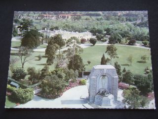 Greetings From Adelaide Sa Looking North Over The War Memorial 1983 Postcard