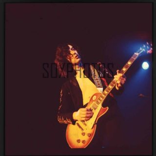 Mg94 - 210 Led Zeppelin - Jimmy Page Vintage 2 1/4 " X 2 1/4 " Color Slide