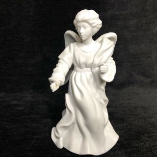 Avon Nativity Collectibles The Standing Angel White Porcelain Bisque Figurine 2