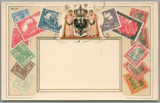Stamps Of Germany Deutsches Reich No.  11 Postcard,  Ottmar Zieher