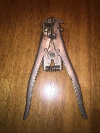 Vintage E - Z Wire Stripper Ideal Industries Electric Wire Strippers Usa