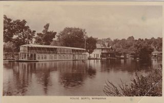 Wargrave - House Boats - Real Photo 1919