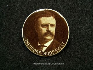 1904 Theodore Roosevelt Campaign Pinback Button -