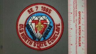 Boy Scout Oa Section Se - 7 (nc) 1985 Conclave 1448ii