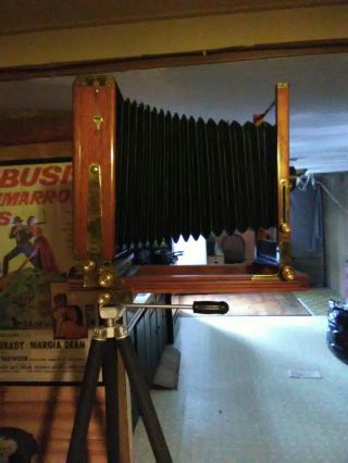 Century 2 8x10 camera with lenses and double wet plate holder. 8