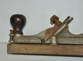 Vintage Stanley No.  48 Tongue & Groove Swing Fence Plane With Both Cutters 3