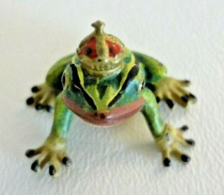 Franz Bergman Cold Painted Bronze - Prince Frog -
