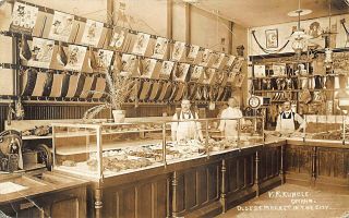 Omaha Ne V.  F.  Kuncle Oldest Market In The City Posters Real Photo Postcard