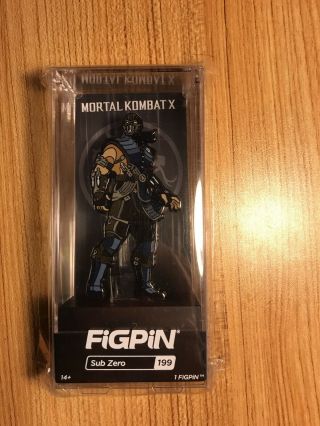 Mortal Kombat Sub Zero (199) Figpin - Limited Edition