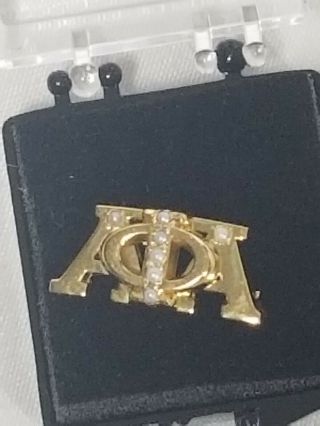 Alpha Phi Alpha Fraternity Inc Pearls Fraternity Pin Lapel Rare