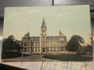 Postcard 1913 City Hall Halifax N.  S. , .  B 1004