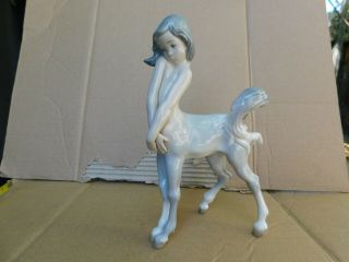 Lladro Centaur Girl Figurine 1012 Made In Spain